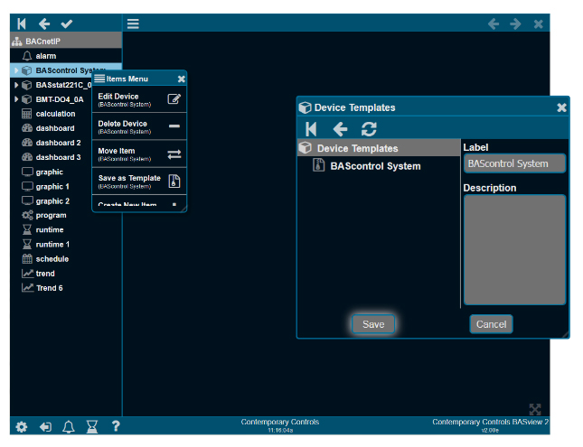 BAS View Templates