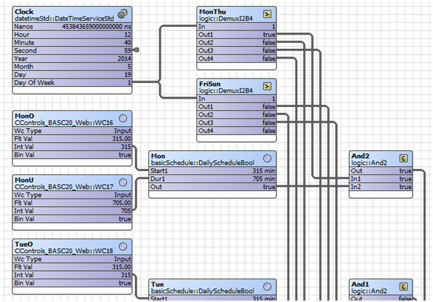 BAScontrol20 web components